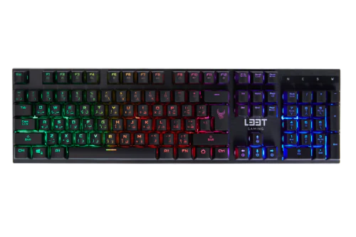 OSEBERG Semi-Mechanical Gaming Keyboard -RGB (ARABISK & ENGELSK LAYOUT) - Bild 1